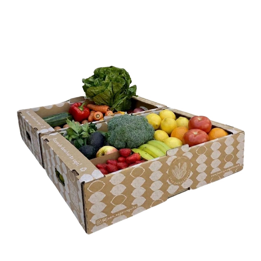 Caja de frutasy verduras a domicilio en Santiago