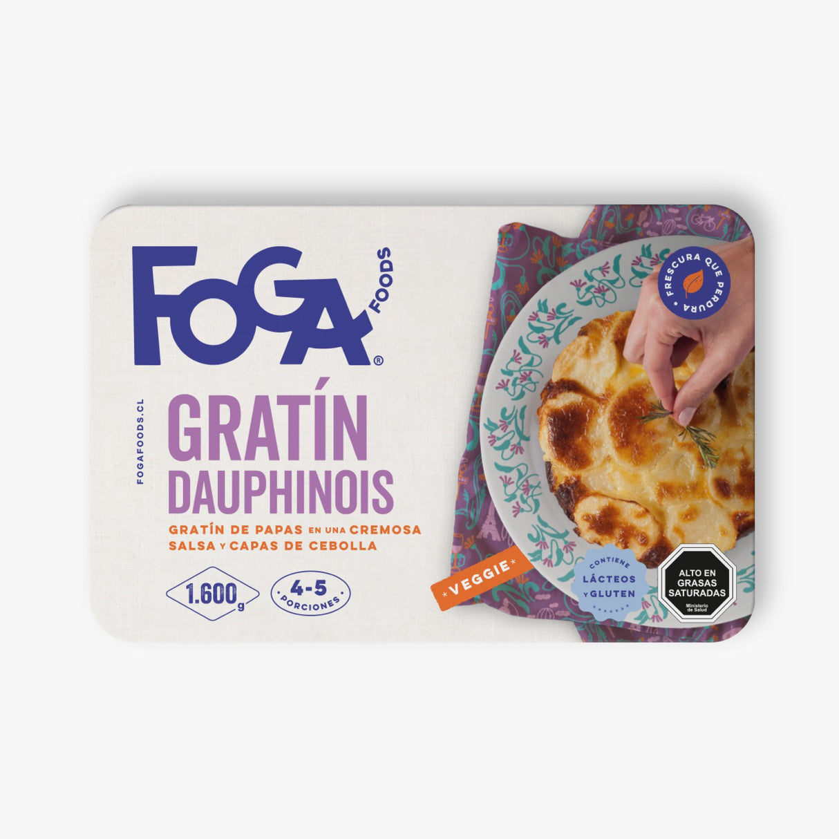 Foga Gratín Dauphinois (4-5 porciones)