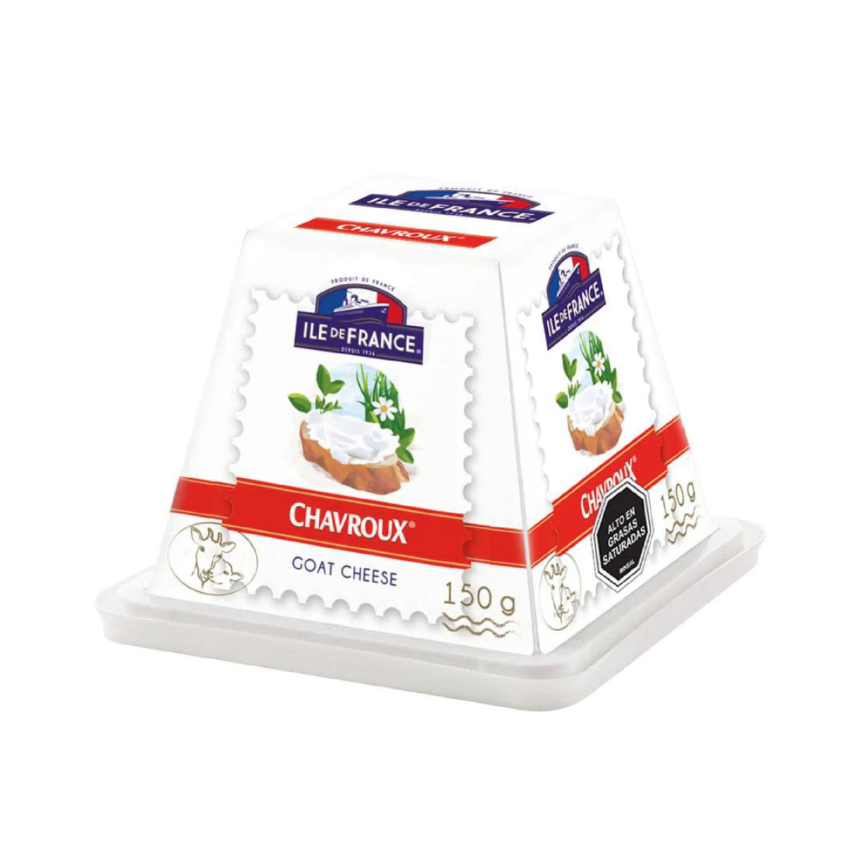 Queso de Cabra Chavroux Ile de France 150 grs
