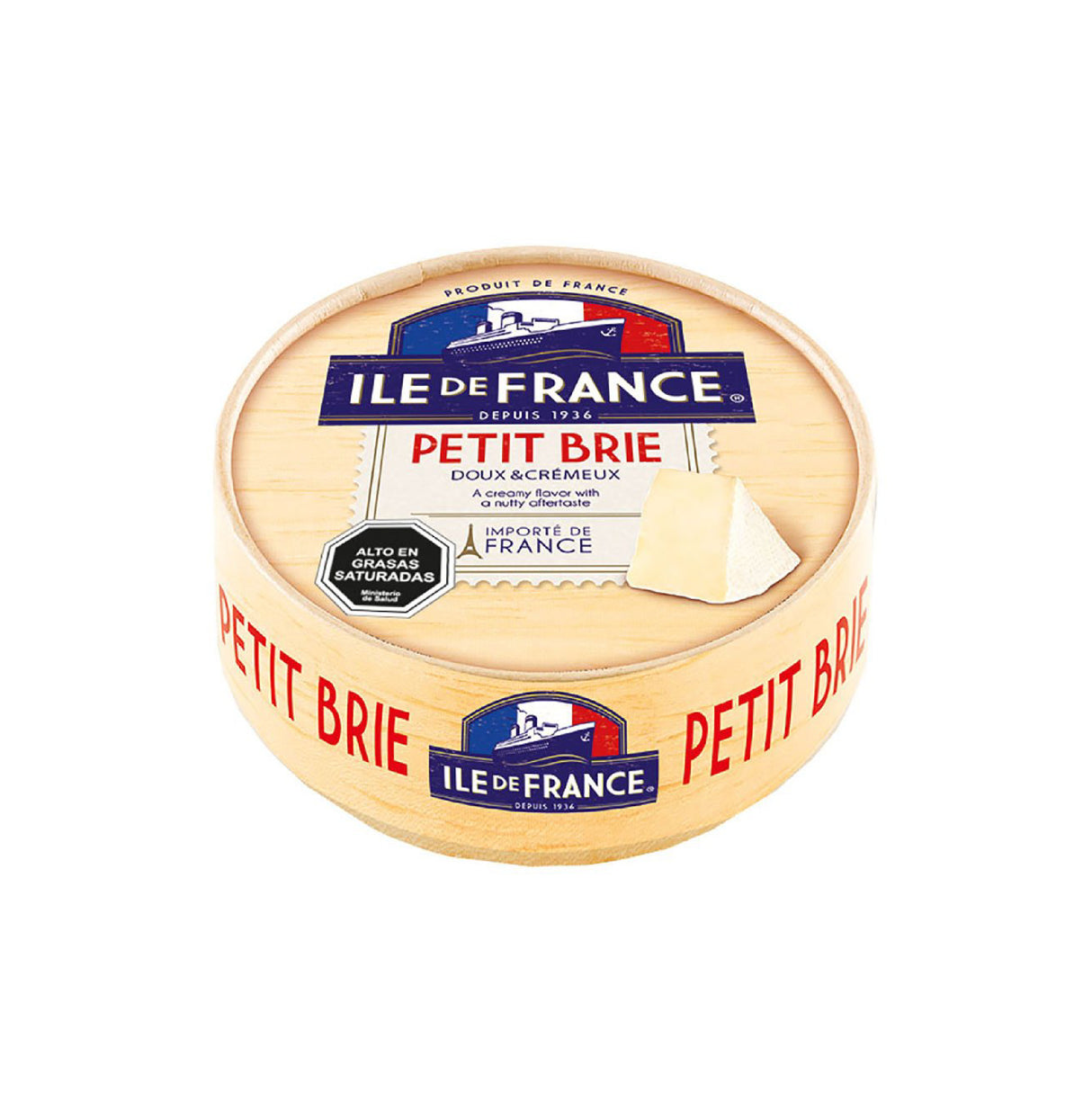 Queso Petit Brie Ile de France 125 grs
