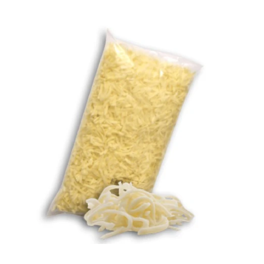 Mozzarella blanca y en hebras (360 grs)