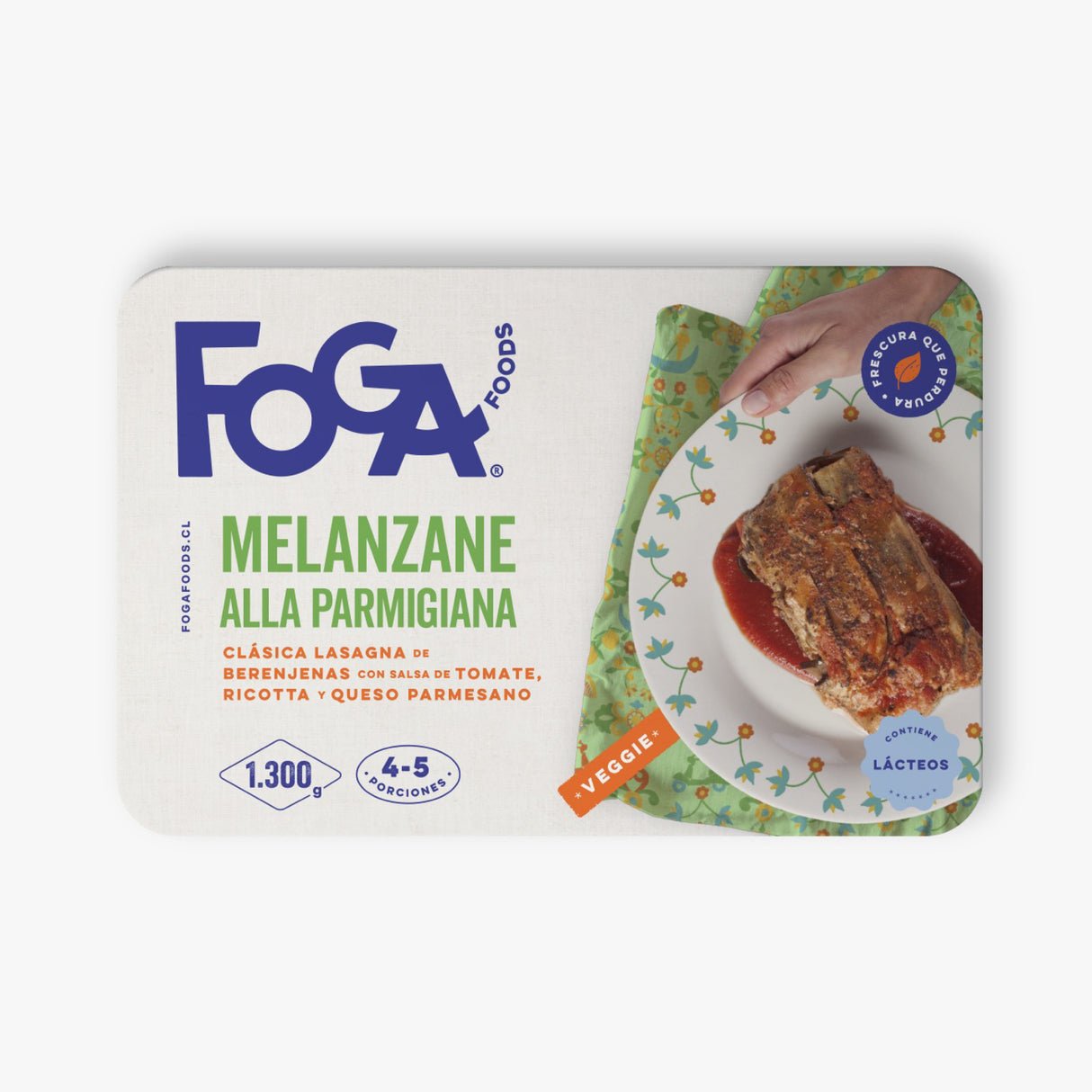 Foga Melanzane alla Parmigiana (4-5 porciones)