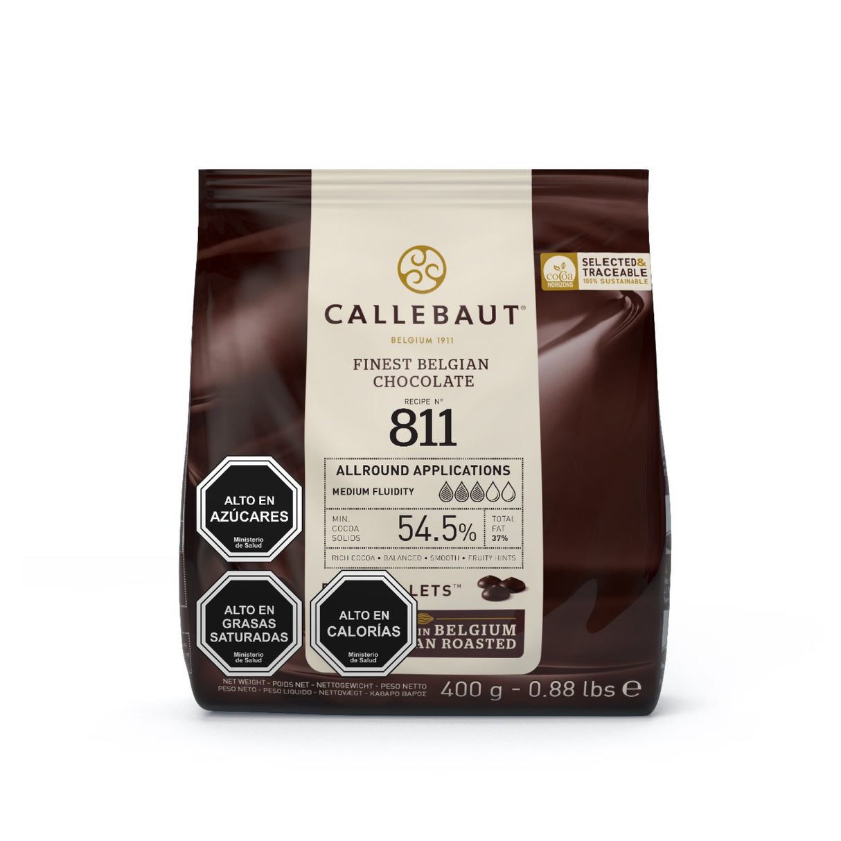 Chocolate Amargo 54,5% Cacao (400 grs)