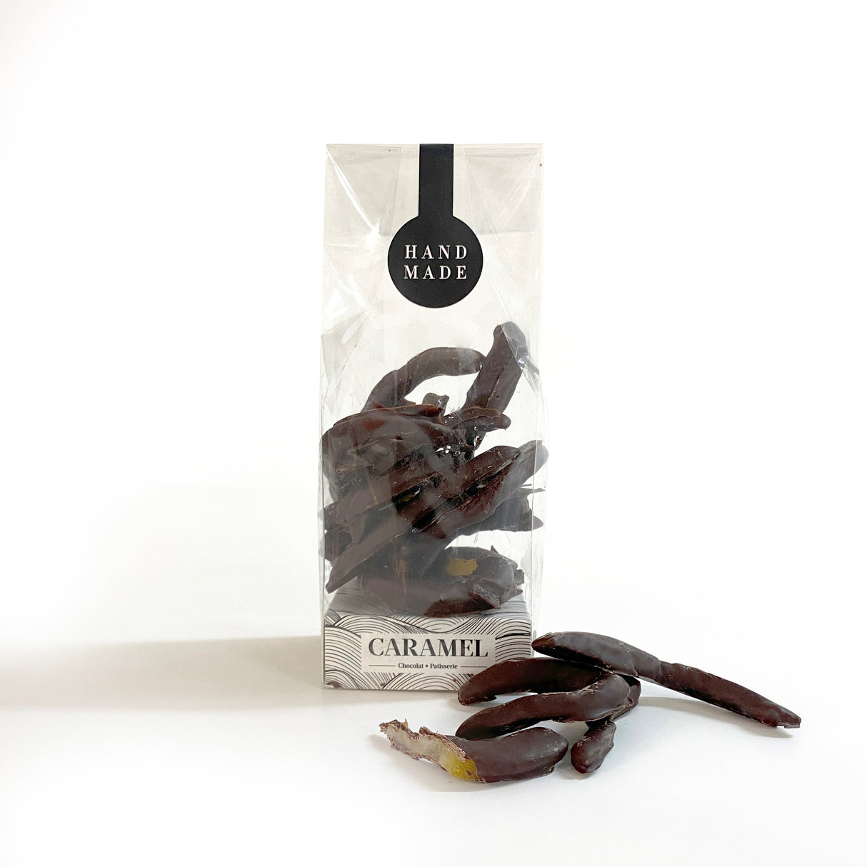 Caramel Naranjitas bañadas en chocolate (100 grs)