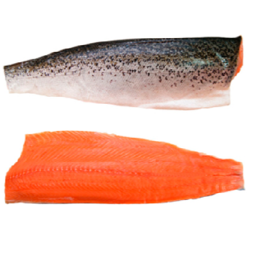 Trucha Filete congelada c/piel Caleta Bay