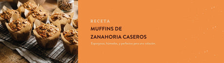 Receta muffins de zanahoria