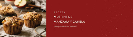 muffins de manzana y canela