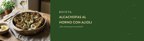 receta alcachofas al horno con alioli
