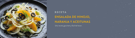 receta ensalada de hinojos naranja y aceitunas negras