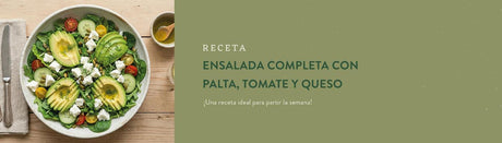 Ensalada Completa con Palta, Tomate y Queso