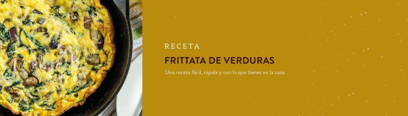 Receta fritata con verduras frescas   | Juan Esparraguito