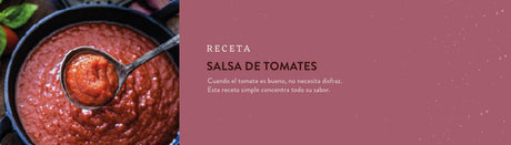 Receta salsa rústica de tomate rosado | Juan Esparraguito