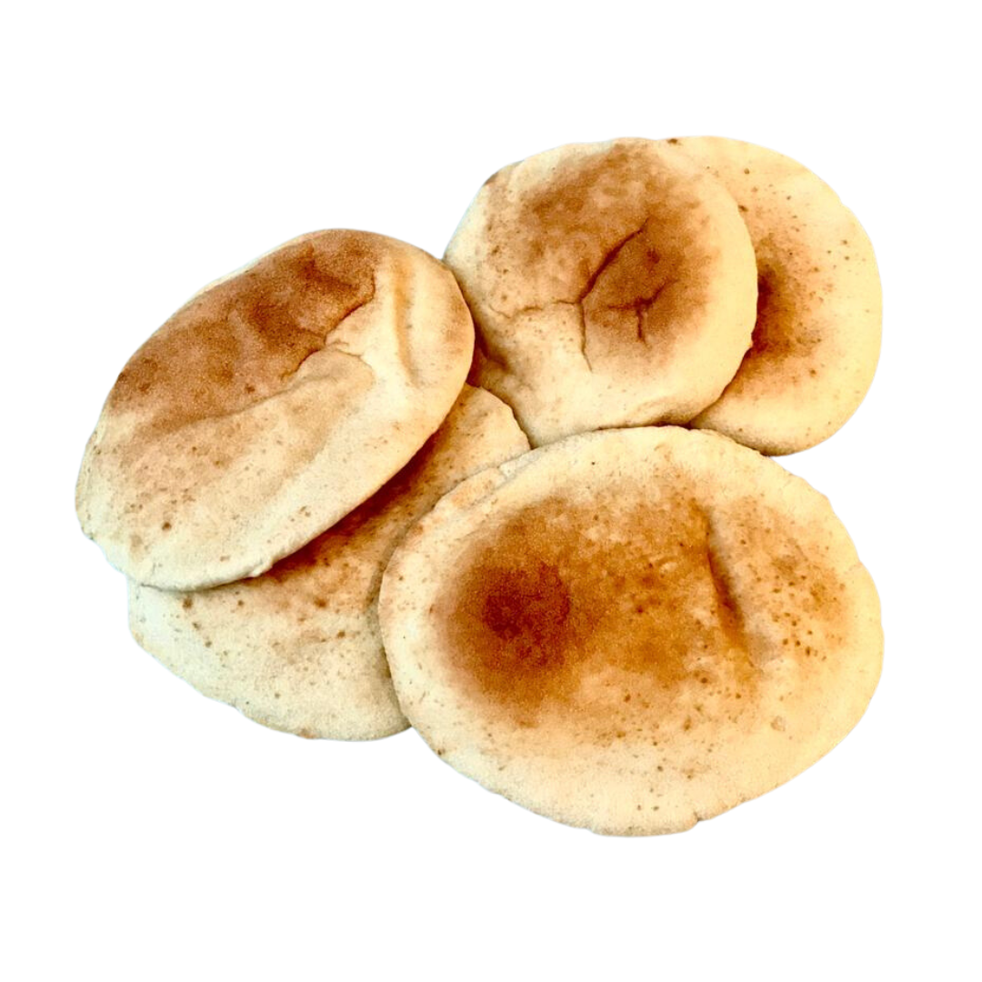 Pan Pita blanco (8 unidades)