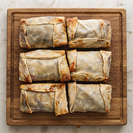Empanadas de pino grandes con posta rosada a domicilio en Santiago