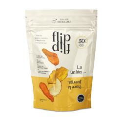Chips de Papas Camote y Zanahoria con Sal de Mar Flip 170 Gr