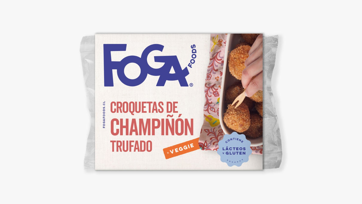 Foga Croquetas de champiñón (12 un)