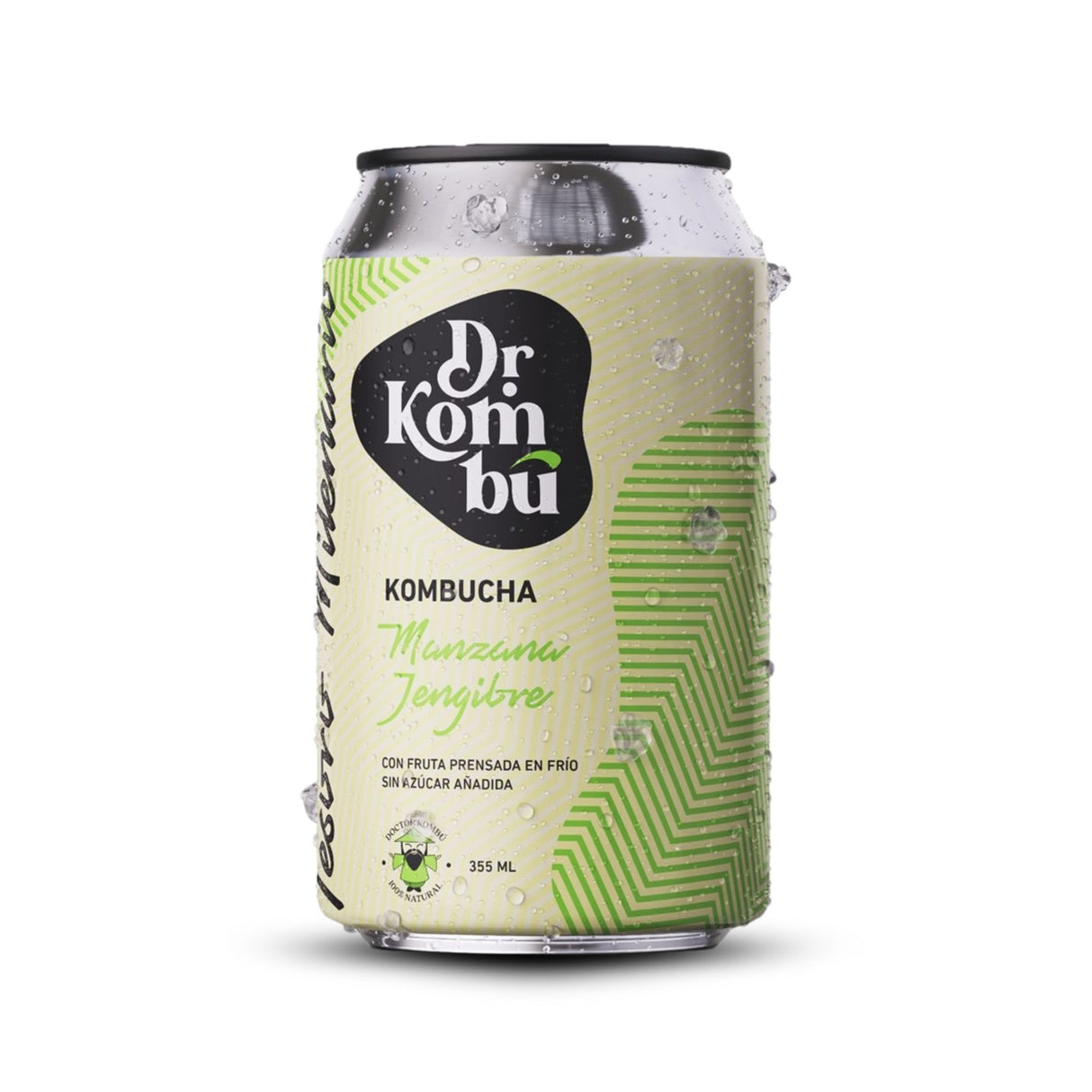 Kombucha Manzana Jengibre 355 ml