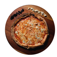 Pizza Cuatro Quesos Solo Gourmet