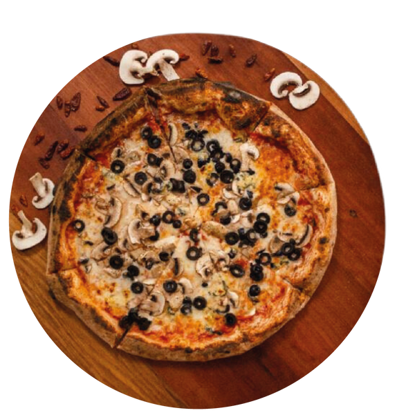 Pizza Fungi Black Solo Gourmet