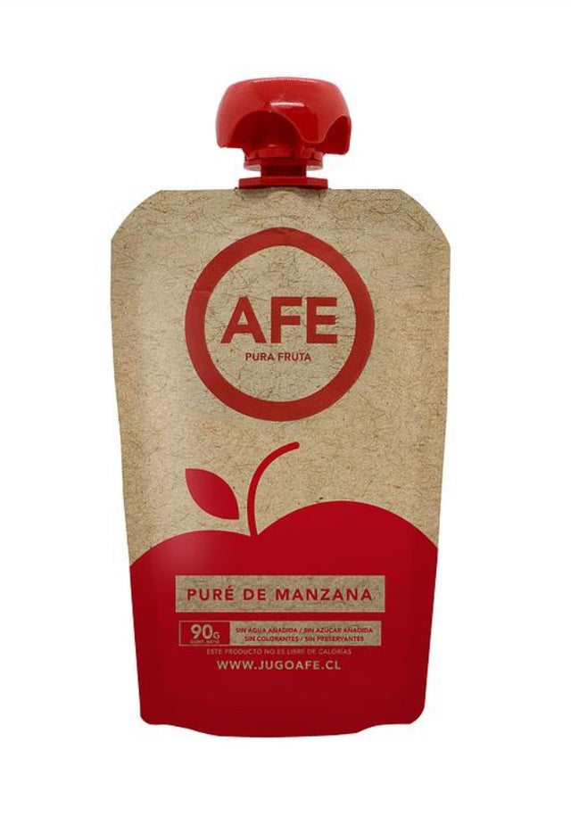 Puré de Manzana AFE 90 g — puré de fruta sin azúcar añadida