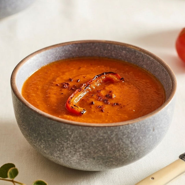 Sopa de Pimentones Asados Foga Foods a domicilio en Santiago