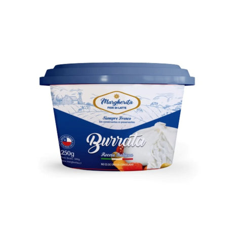 Burrata Margheritte 160 g en pote a domicilio en Santiago