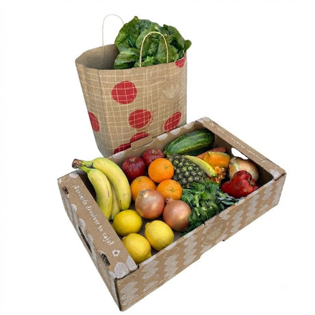 Caja de frutas y verduras a domicilio en santiago