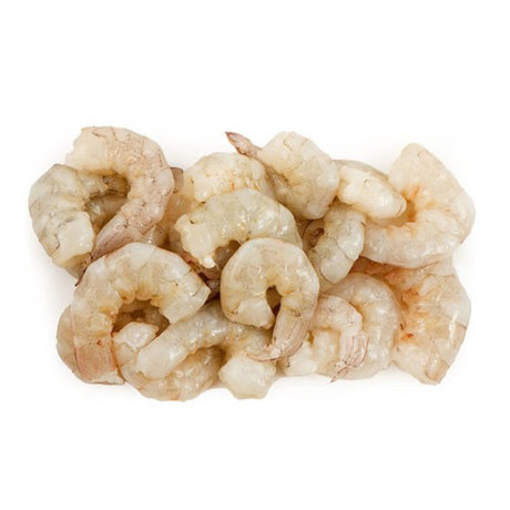 Camarones calibre 36/40 crudos, pelados y desvenados, congelados en formato de 1 kg
