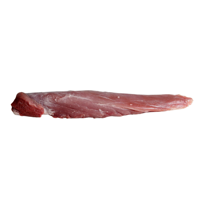 Filete de cerdo Maxagro congelado, corte magro y tierno de aproximadamente 575 gramos, ideal para horno o medallones