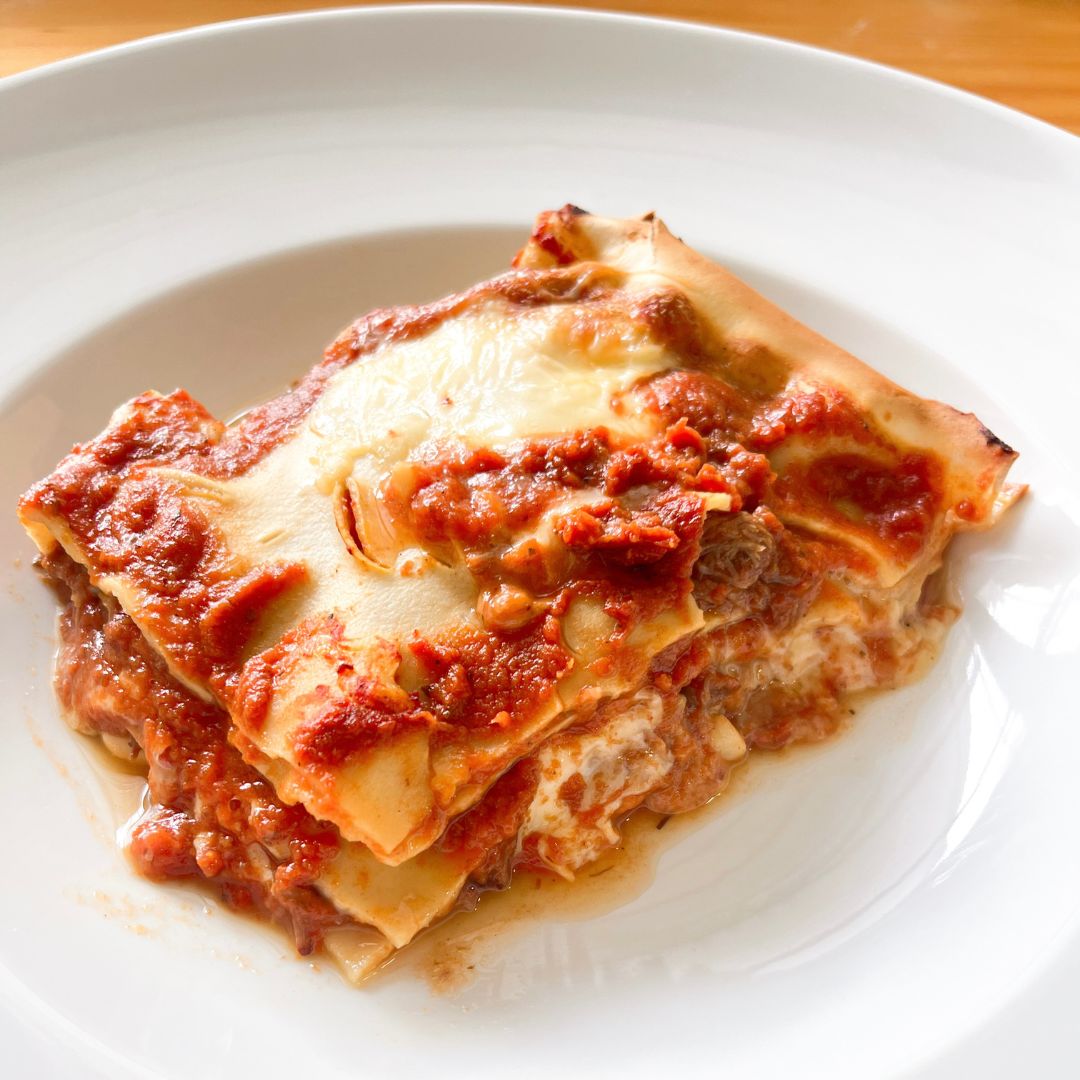 Lasaña Carne Mechada Corzetti