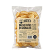 Papas Fritas Regionales Gololo 80 g, elaboradas con papas del sur de Chile, fritas con piel y sal de mar