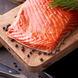 Salmón ahumado en caliente congelado a domicilio en Santiago