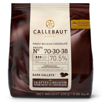 Chocolate Amargo 70% Cacao Callebaut (400 grs)