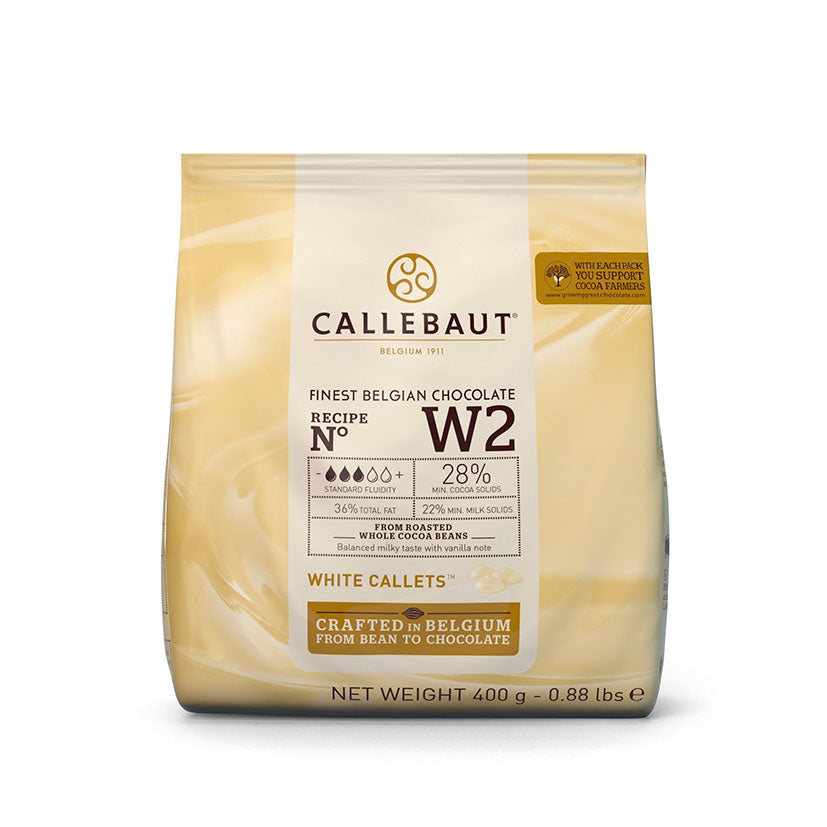 Chocolate Blanco Callebaut (400g)